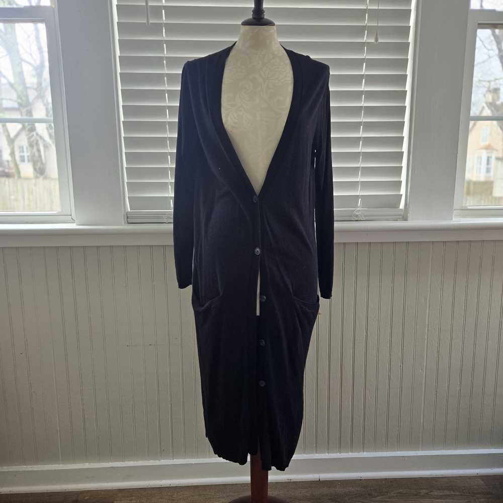 GAP Black Cardigan With Pockets